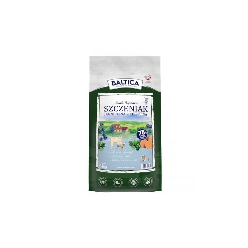 Baltica Smaki Regionów Junior Cordero Con Ternera - Pienso Para Perros - 6kg