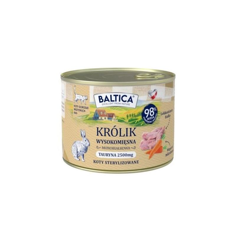 Baltica Smaki Regionów Kot Dorosly Królik 185g