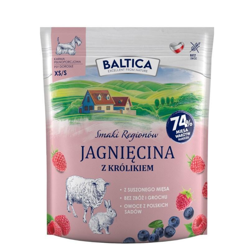 Baltica Smaki Regionów Razas Pequeñas Cordero Con Conejo - Alimento Seco Para Perros - 1 Kg