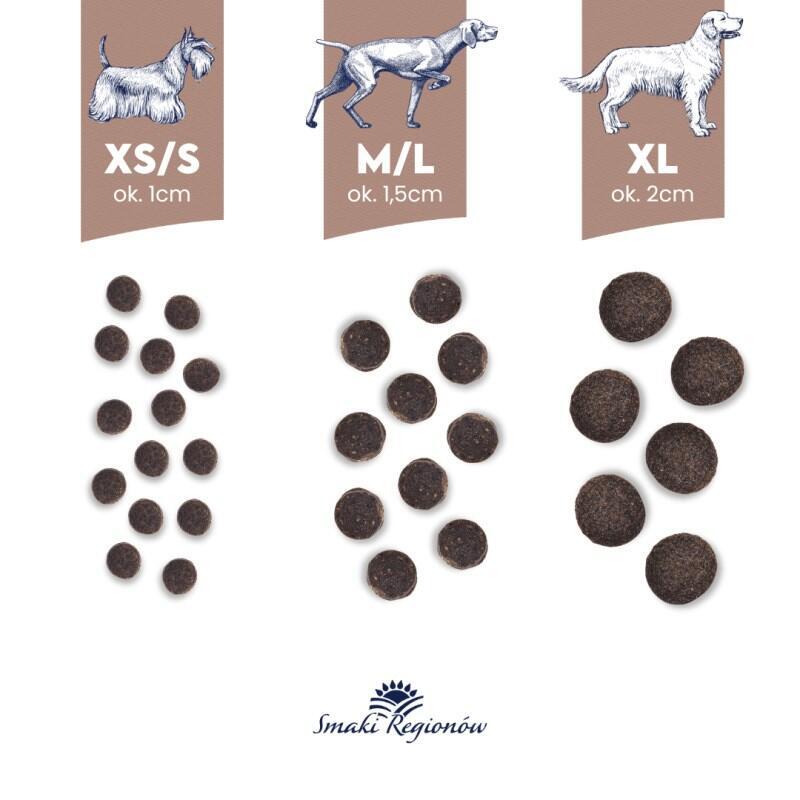 Baltica Smaki Regionów Razas Pequeñas Venado Con Frutos Del Bosque - Alimento Seco Para Perros - 1 Kg