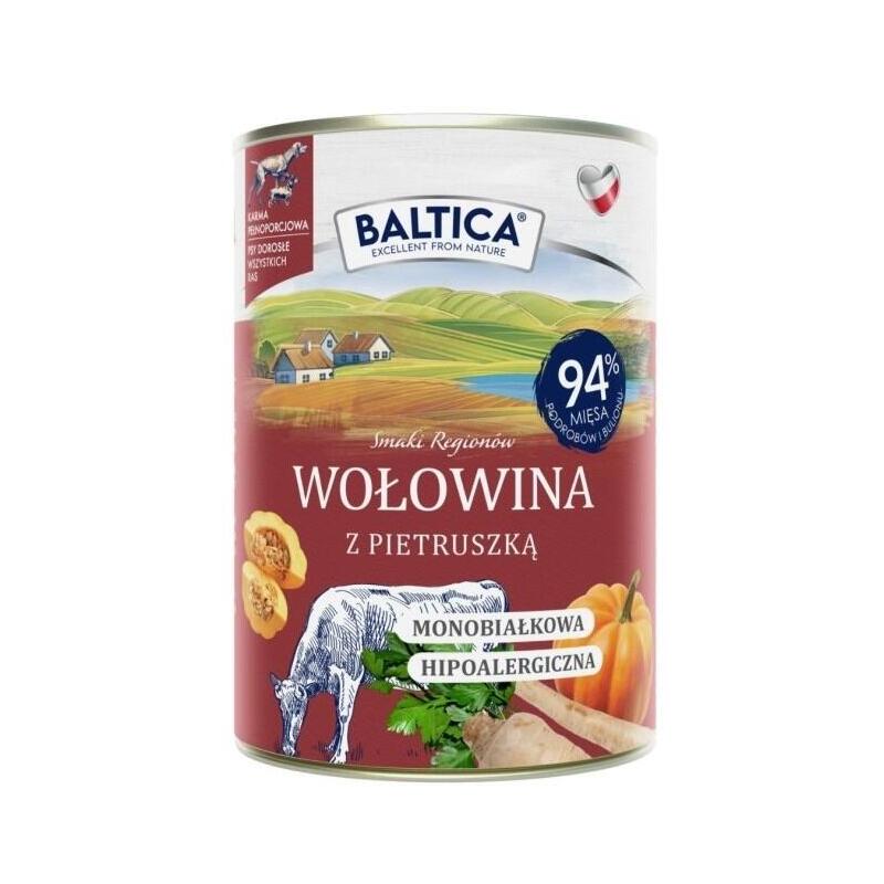 Baltica Smaki Regionów Ternera Con Perejil - Comida Húmeda Para Perros - 400 G