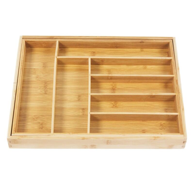 Bamboo Cutlery Drawer Organiser Gb379