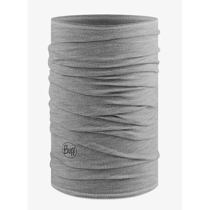 Bandana Buff Merino Lightweight Solid Lightgrey
