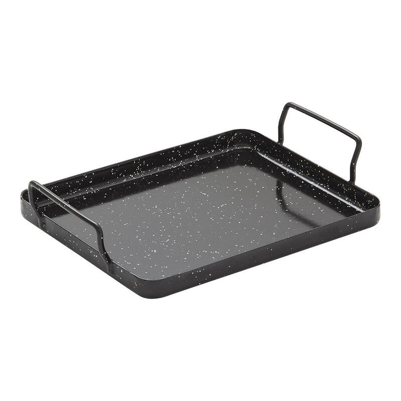 Bandeja De Acero Esmaltado Para Horno 17x21x2cm Vaello