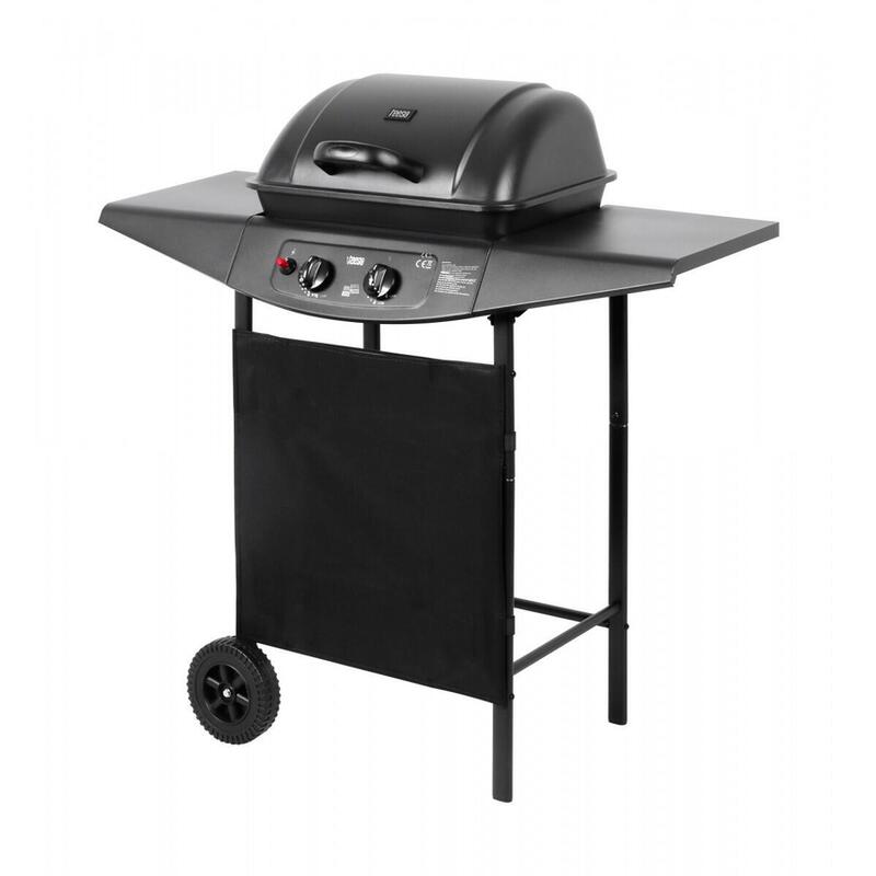 Barbacoa De Gas Con 2 Quemadores Teesa Bbq 2000