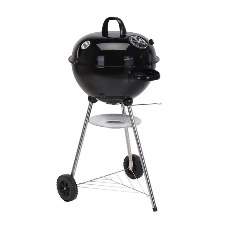 Barbacoa Esferica Ø 47 X 90 Cm, Negra
