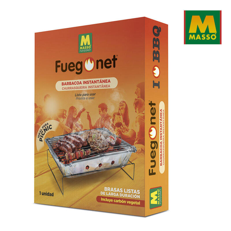 Barbacoa Instantánea Fuegonet Massó
