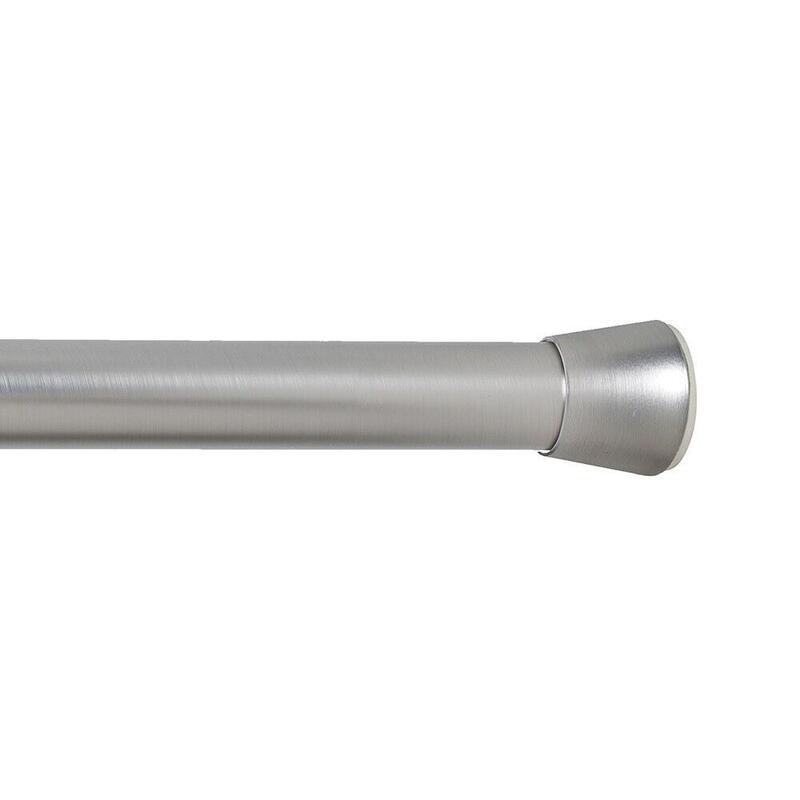 Barra Extensible Multiuso A Presión Sin Taladro, Plata, Ø2,8 - 2,5 X 140 - 250 Cm