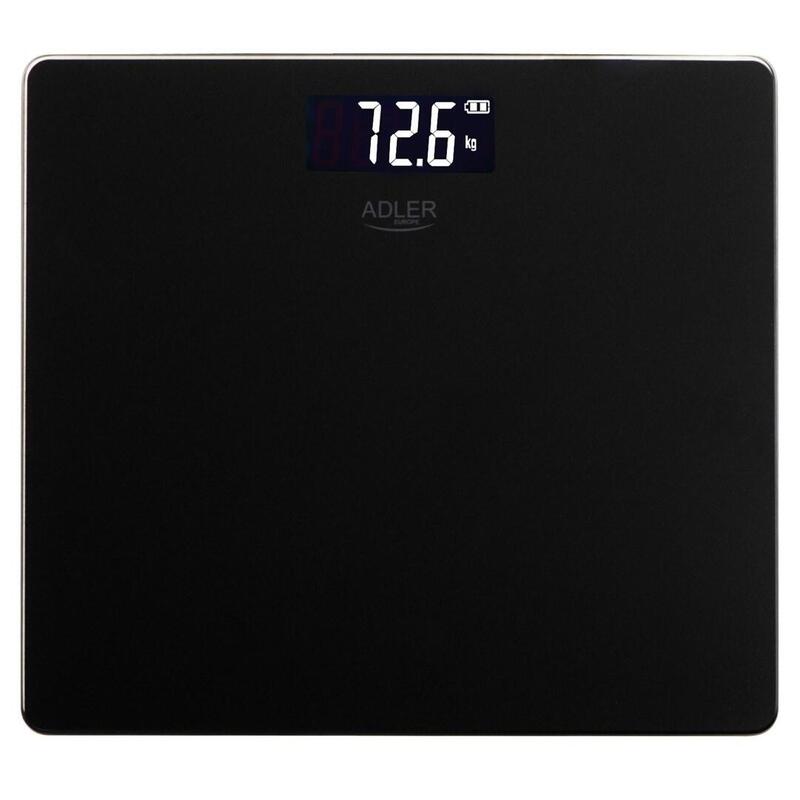 Báscula De Baño Adler Ad 8194 (180 Kg, 100 G), Color Negro