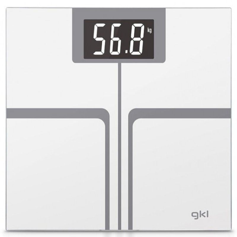 Báscula De Baño Gkl Fitmax White Hasta 200kg