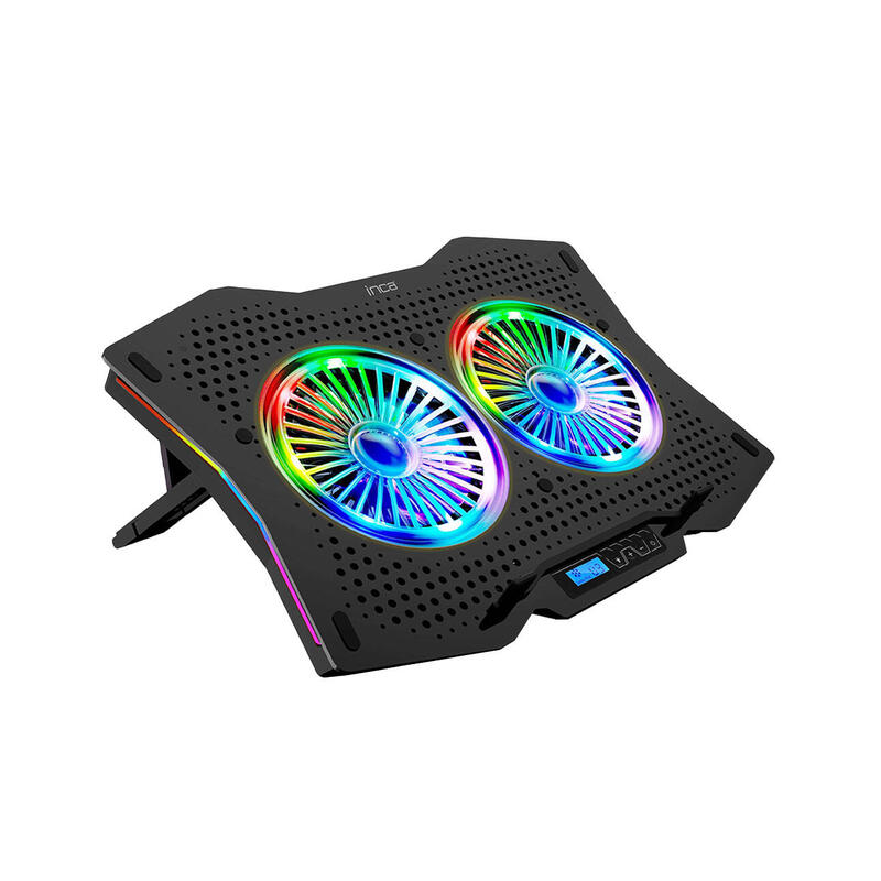 Base Refrigeracion Inca Arrax Ii 2x Rgb Fan,Lcd Control Panel,7 Steps 10 -18Ntb