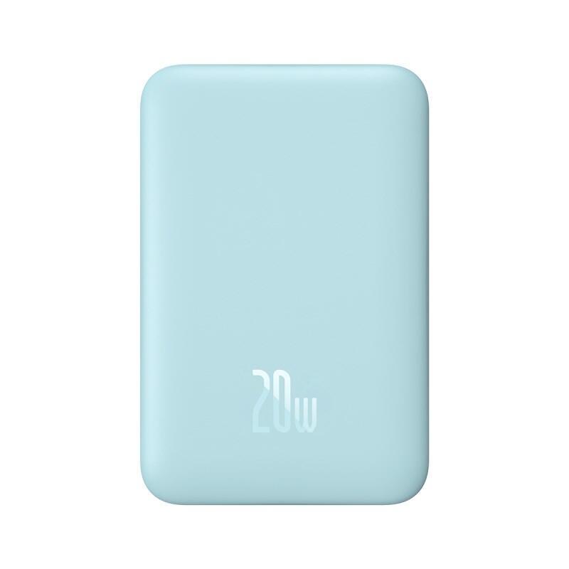Baseus P10059001313-00 Batería De Polímero De Litio (Lipo) 10000 Mah Carga Inalámbrica Azul