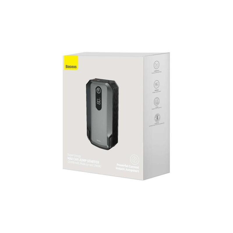 Baseus Power Bank Jump Starter Car 20000 Mah 12 V (2000 A / 1000 A) Black Cgnl020001