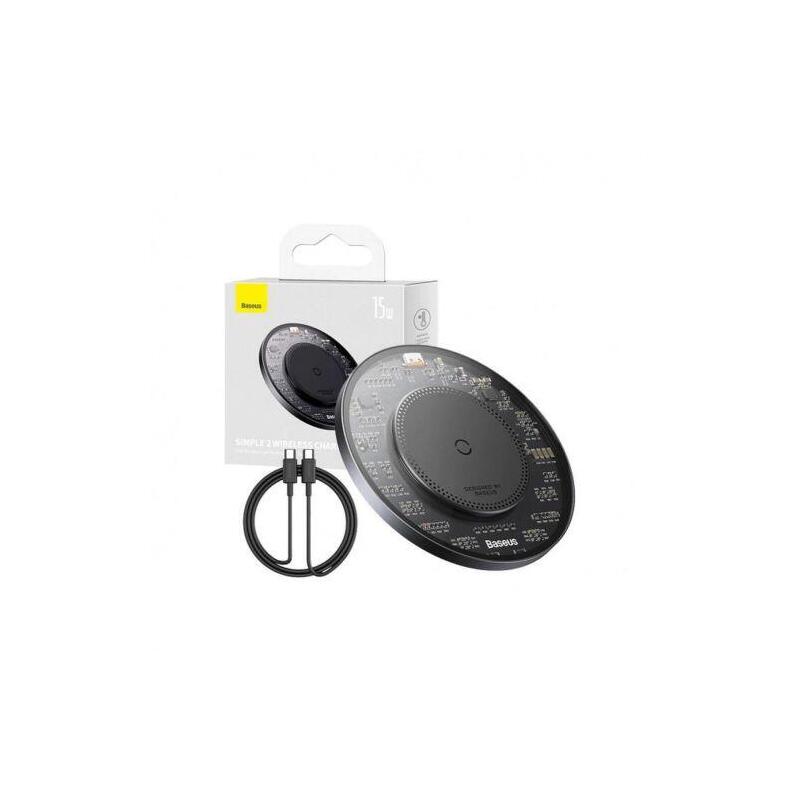 Baseus Simple 2 - Cargador Inalámbrico Inductivo