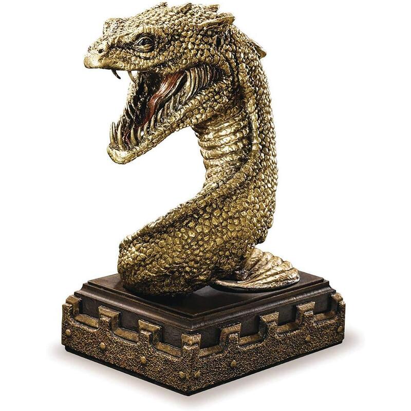 Basilisk Bookend Sujetalibros - Basilisco