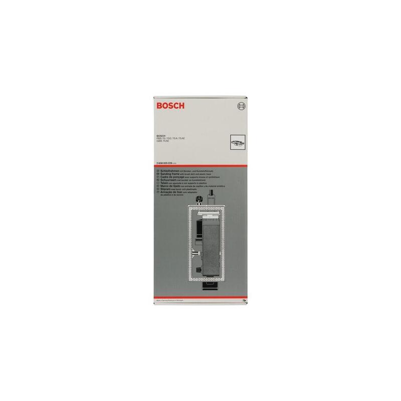 Bastidor De Lijado Bosch Professional Con Cepillo, Para Gbs 75 / Pbs 75 2608005026