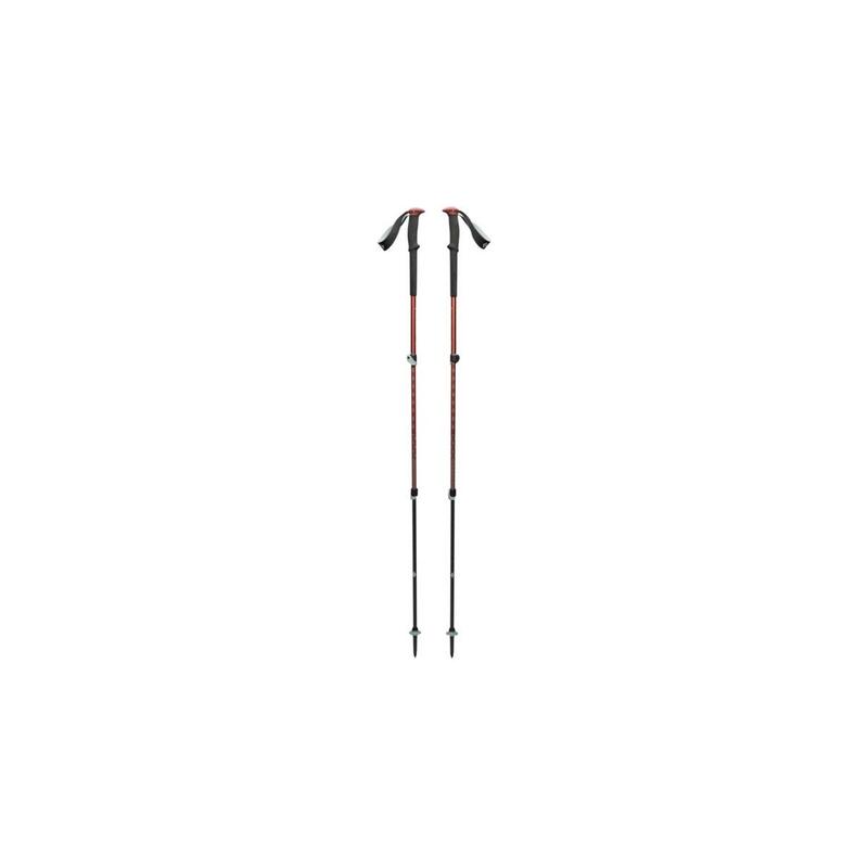 Bastones De Trekking Black Diamond Trail, Equipamiento De Fitness Rojo/Menta, 1 Par, 100-140 Cm Bd1100456053all1