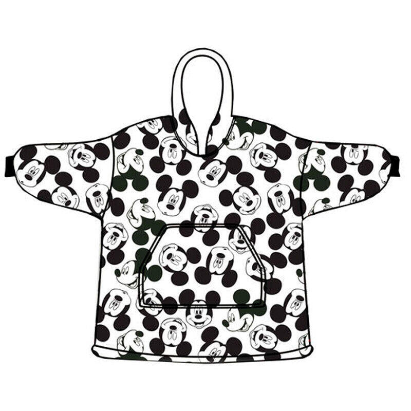 Bata Sudadera Oversize Mickey Disney Coral Adulto