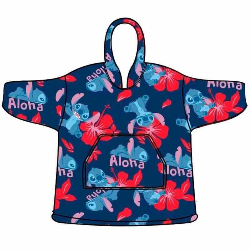 Bata Sudadera Oversize Stitch Disney Adulto
