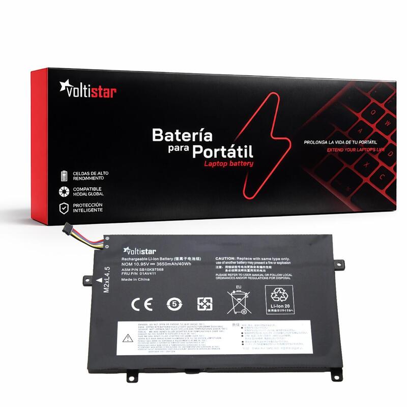 Batería 01av411 01av412 01av413 Sb10k97568 Sb10k97569 3650mah ( 40 Wh ) 10.95v