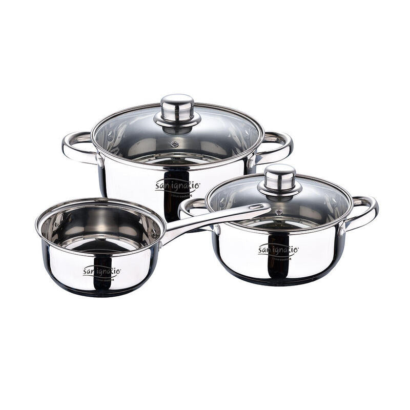 Bateria 5 Unid. Acero Inox Ind Cassel Sg8171 San Ignacio