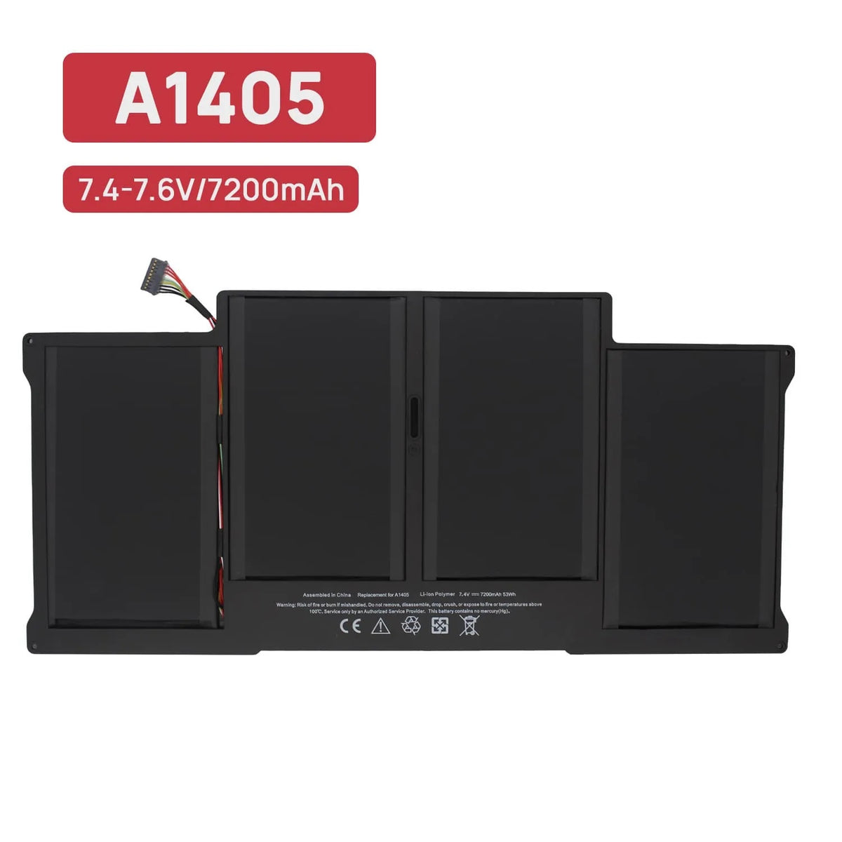 Batería Para Portátil Apple Macbook Air A1405 A1369
