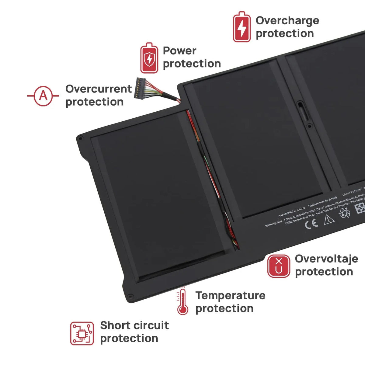 Batería Para Portátil Apple Macbook Air 13" A1496