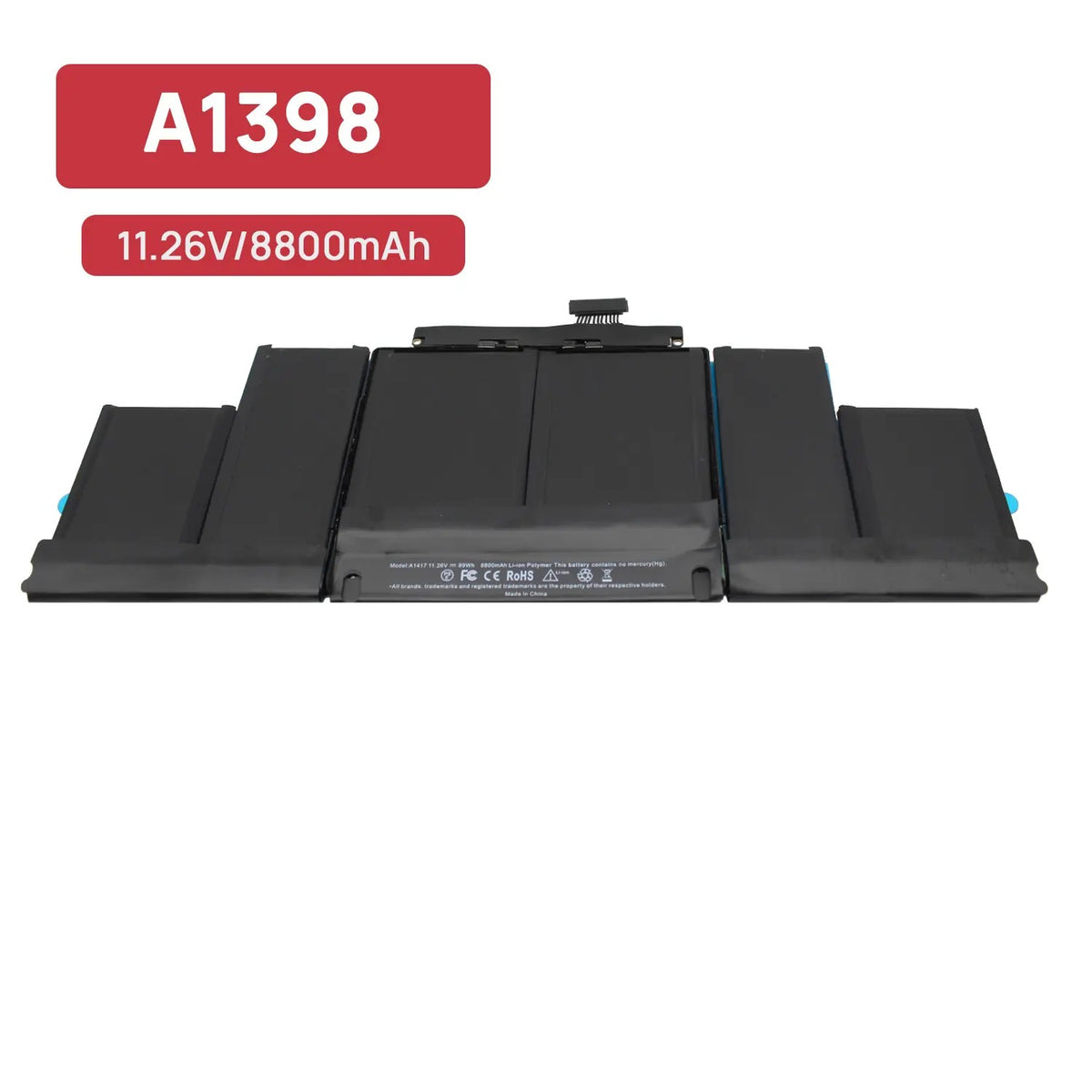 Batería Para Portátil Apple Macbook Pro 15 Retina A1398 Mid 2012