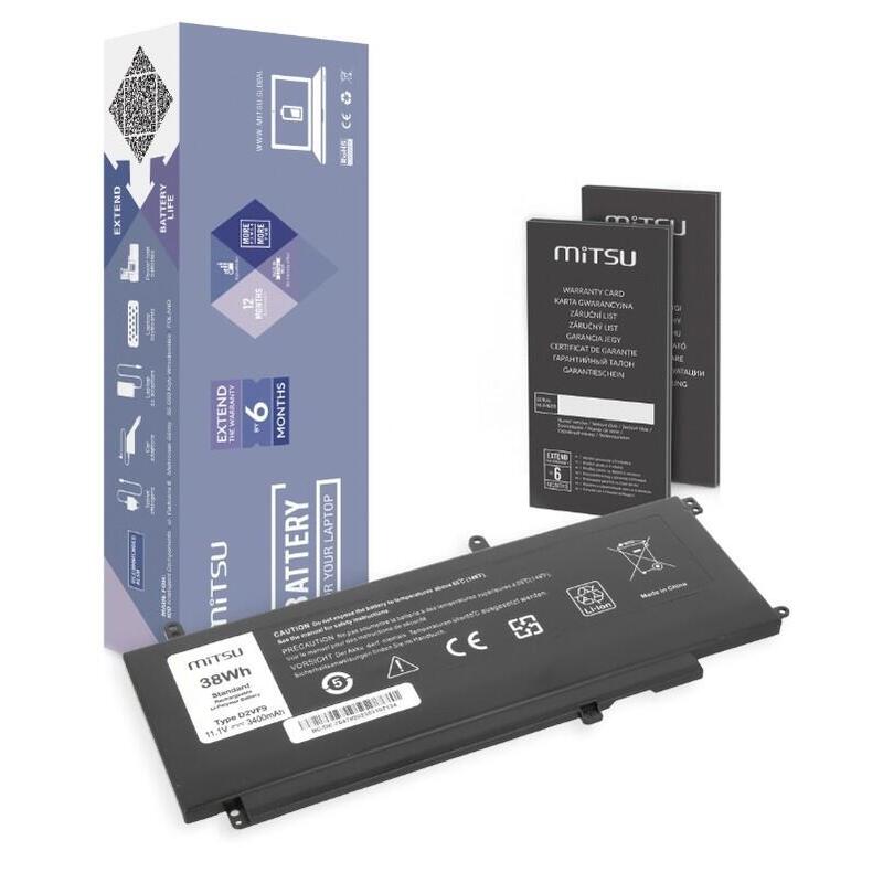 Bateria D2vf9 Dell Vostro 14 5459 Inspiron 15 7547 3400 Mah (38 Wh) 11.1v (10.8v)