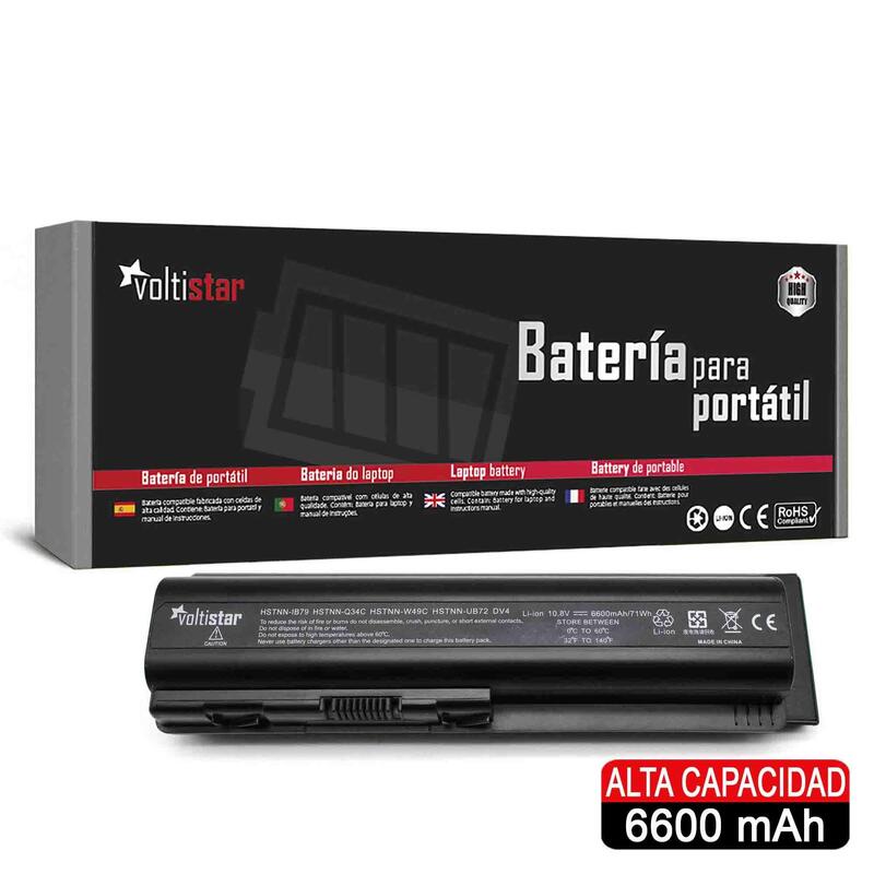 Batería De Alta Capacidad Para Portátil Hp Hstnn-Cb72 Hstnn-Ib72 Hstnn-Db72 Hstnn-Ib72