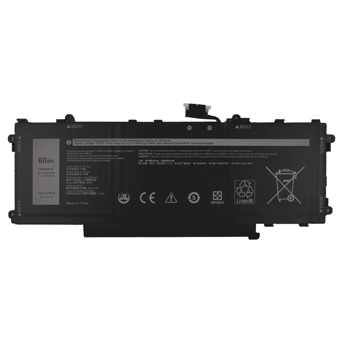 Batería Para Portátil Dell Latitude 9450 9440 2-En-1 Gt6Tk