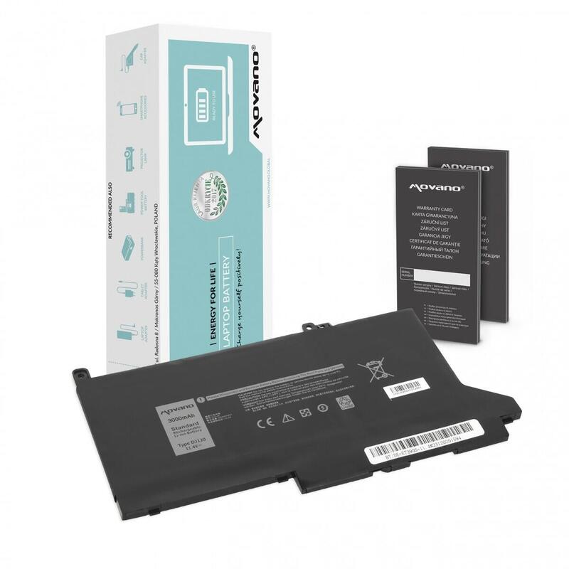 Batería Dj1j0 C27rw Para Dell Latitude 7280 7290 7380 7390 7480 7490 - 11.4v - 3000 Mah (34 Wh)