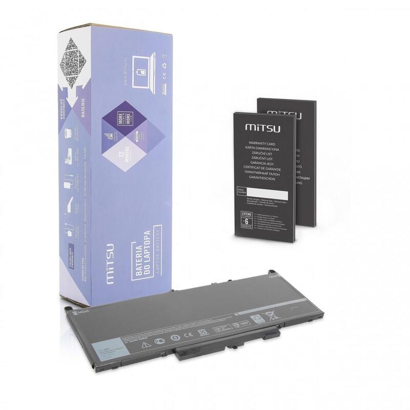 Bateria Do Dell Latitude E7270, E7470 7200 Mah (55 Wh) 7.4 - 7.6 Volt