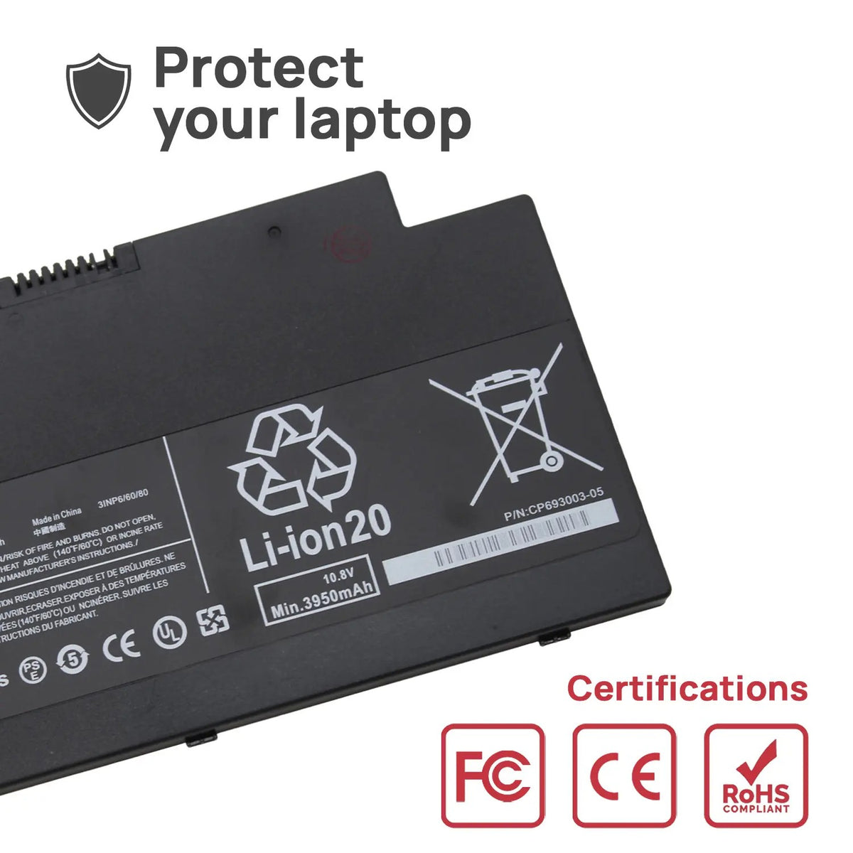 Batería Para Fujitsu Lifebooke A556 Ah77 | Fpb0307S 45Wh