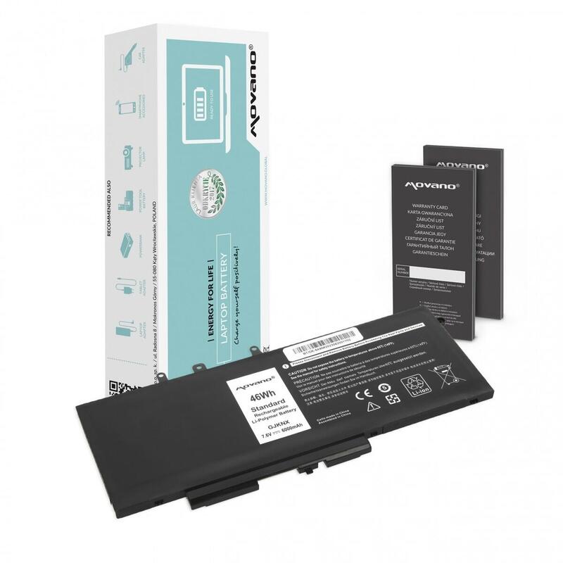 Bateria Gjknx Dell Dell Latitude 5280 5480 5490 5590- 6000 Mah (46 Wh)