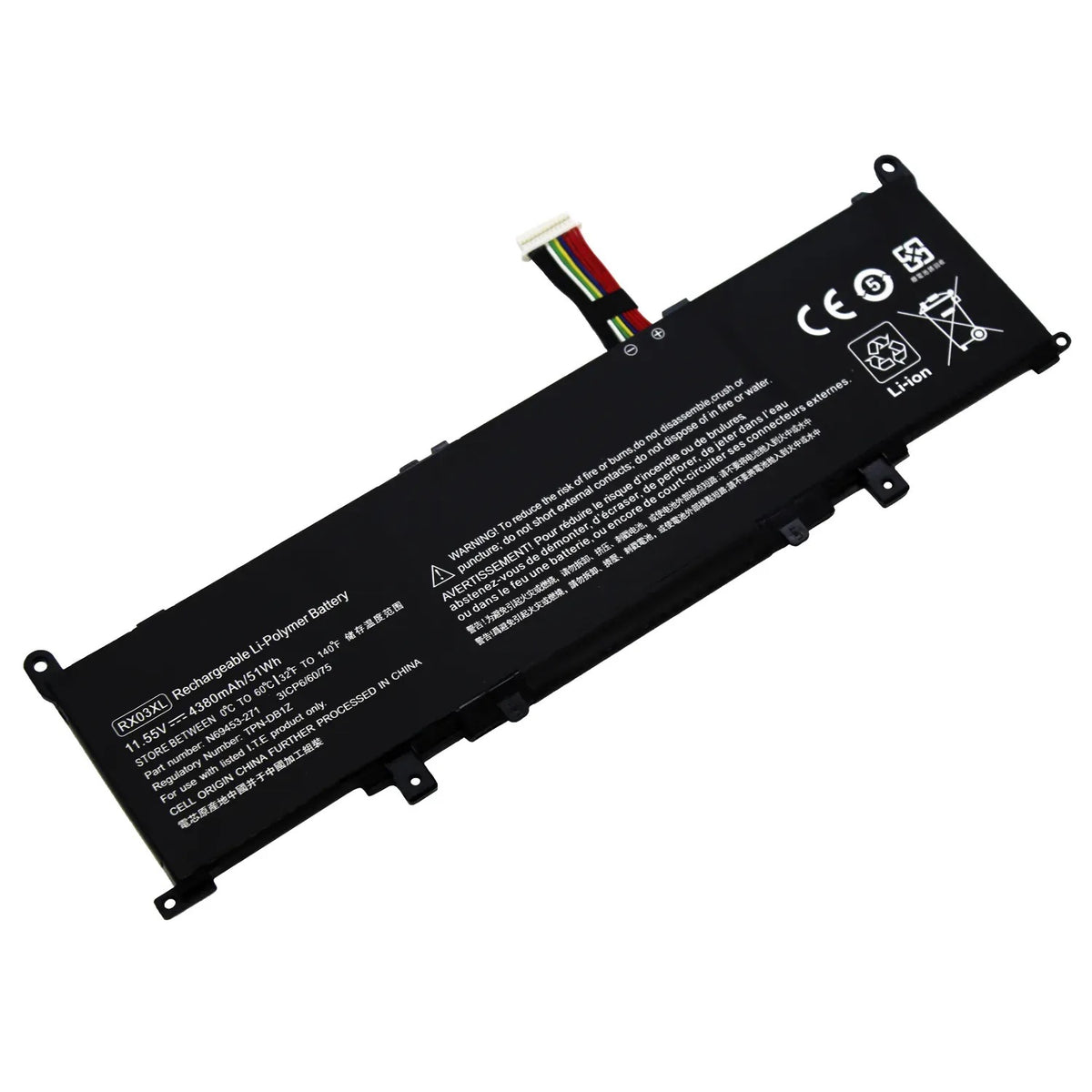 Batería Para Portatil Hp Elitebook 630 640 645 660 G11 | Rx03Xl
