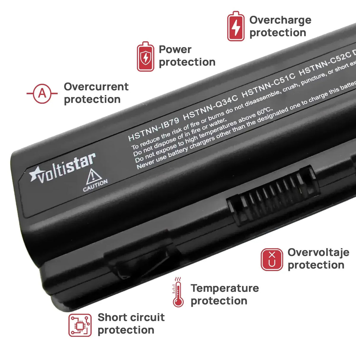 Batería Para Portátil Hp Pavilion Dv4-2025La Dv6-2180Es