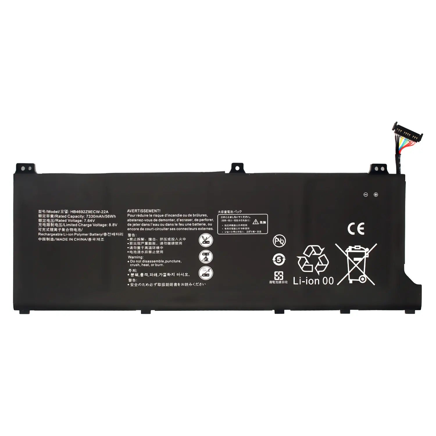 Bateria Para Portátil Huawei Matebook D14 D15 Hb4692Z9Ecw-22A D16 7.64V