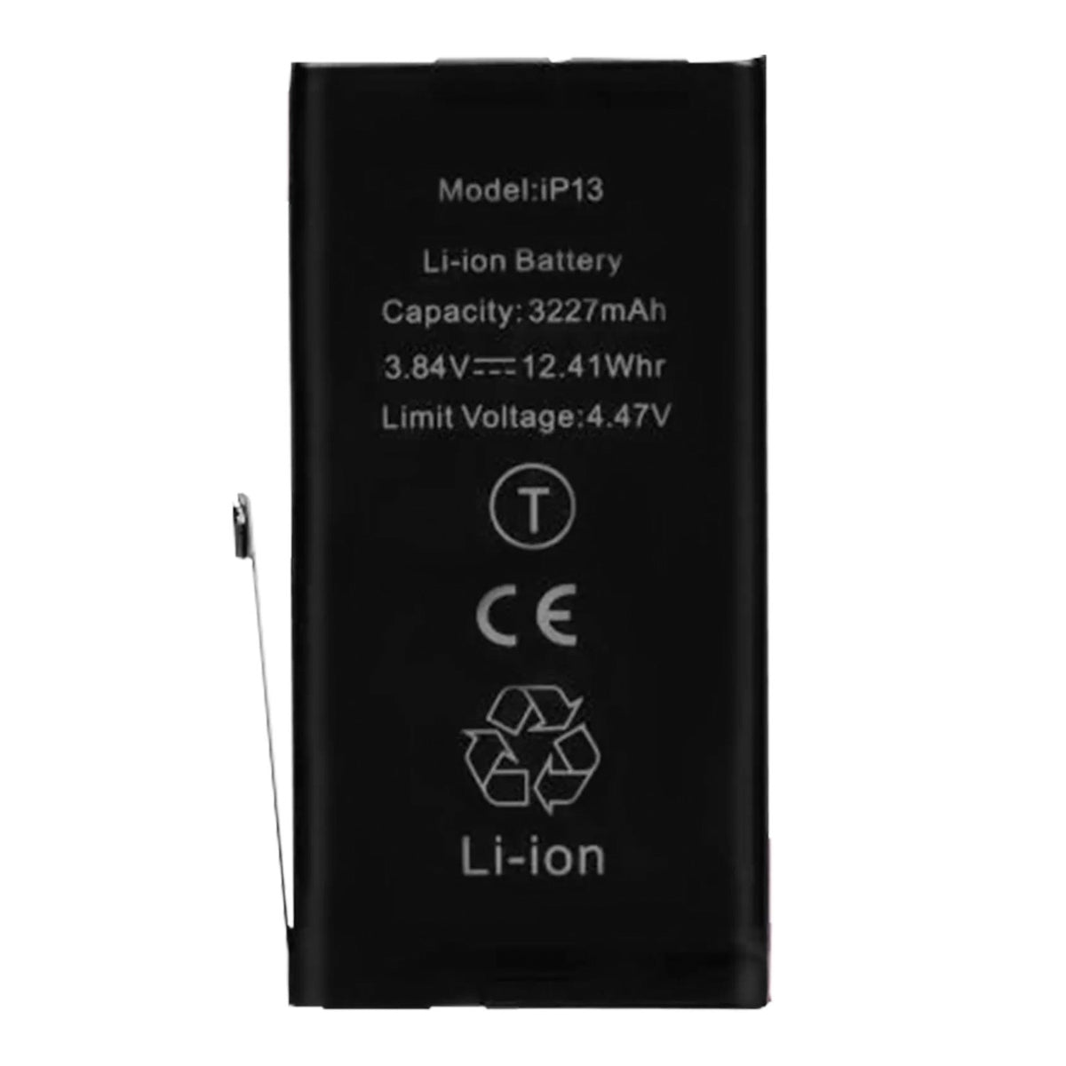 Batería Para Iphone 13 | 3227Mah - Oem | Interna Repuesto | Adhesivo Preinstalado | Con Flex | Alta Capacidad
