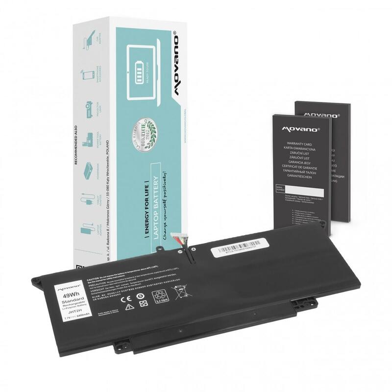 Bateria Jht2h Para Dell Latitude 7410 2-In-1 7310 2-In-1 P33s P34s - 6400 Mah (49 Wh)