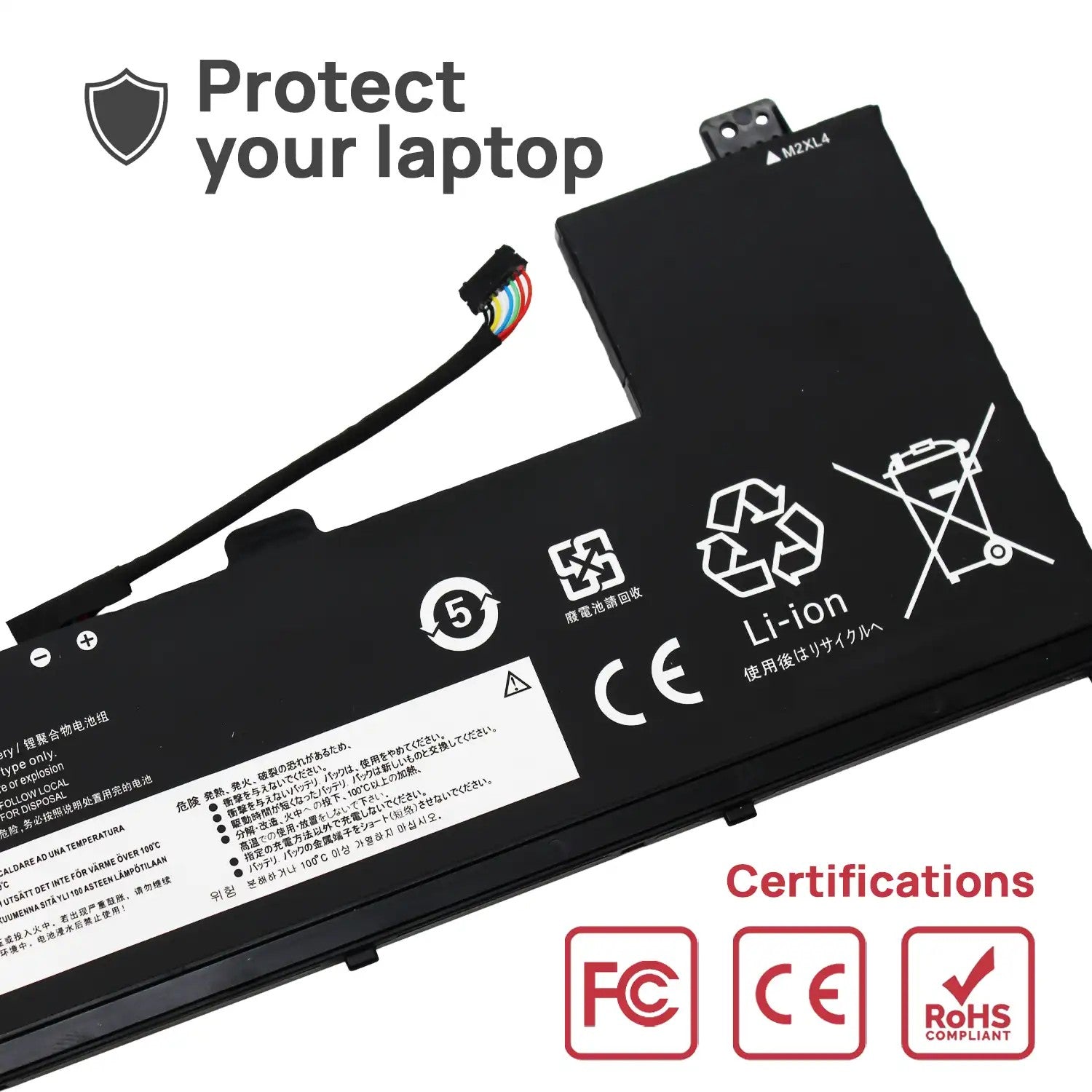 Batería Para Portátil Lenovo Ideapad 5 2-In-1 14Ahp9 14Iru9 16Ahp9 | L23M3Pe1 11.55V
