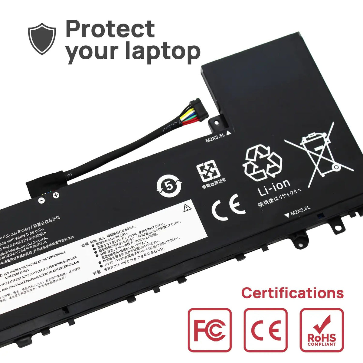 Batería Para Portátil Lenovo Ideapad Slim 5-14Ihp9 15Irh9 16Ahp9 | L23B3Pk1 11.55V