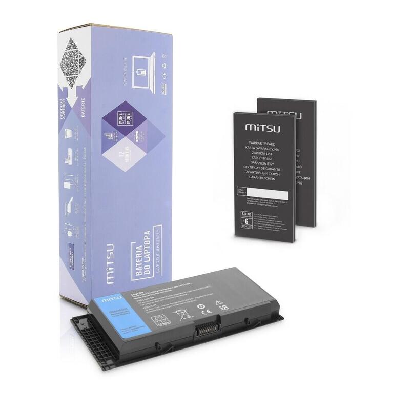 Bateria Mitsu Bateria Dell Precision M6600, M6800