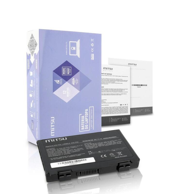 Bateria Mitsu Para Asus F82, K40, K50, K60, K70 (4400 Mah