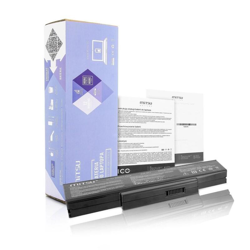 Bateria Mitsu Para Asus K72, K73 N73, X77 (4400 Mah)
