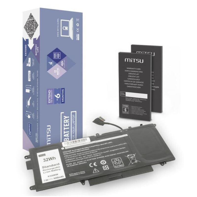 Bateria Mitsu Para Dell Bc/De-E5289 4200mah(32wh)7.6v