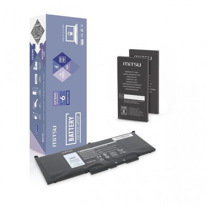 Bateria Mitsu Para Dell Latitude 7390, 7490 (5800 Mah)