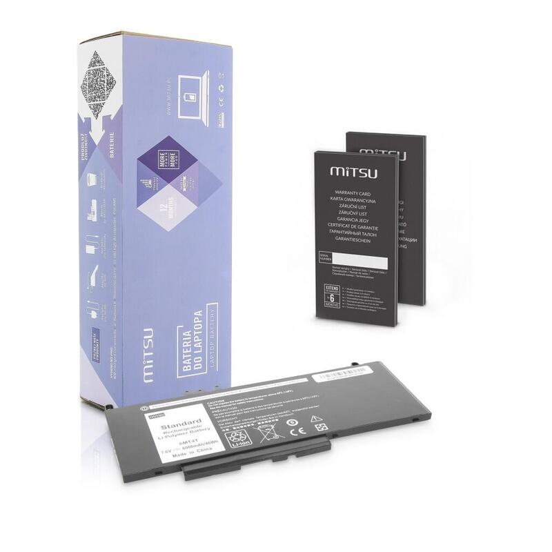 Bateria Mitsu Para Dell Latitude E5470, E5570-7.6v