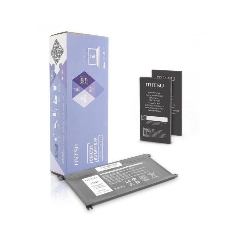 Bateria Mitsu Para Dell Vostro 14, Inspiron 15 (3600 Mah)