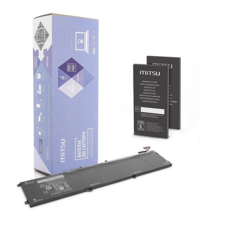 Bateria Mitsu Para Dell Xps 15 9550 (7260 Mah 84 Wh)